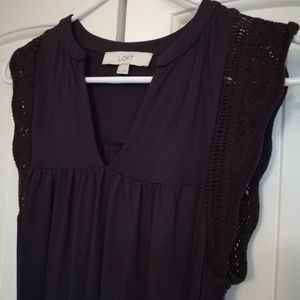Loft Purple Dress Size XS